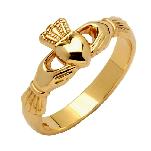 Gold Claddagh Ring - Gill Claddagh Rings